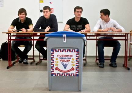 Studentské prezidentské volby Gymnázium Jateční