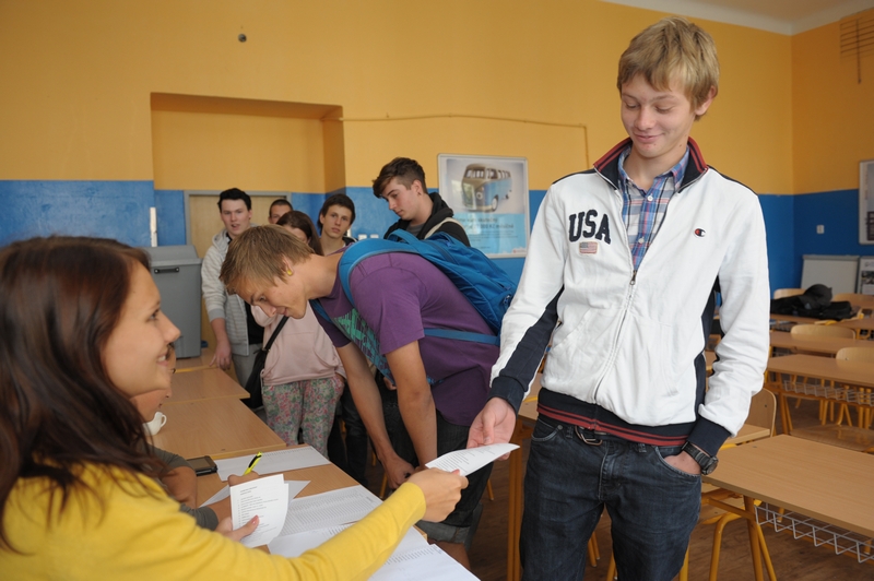 Zkušební volby studentů 2012