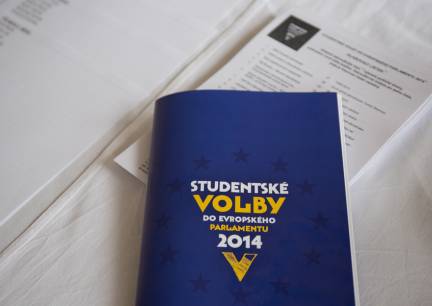 Příručka a hlasovací lístek pro Studentské volby do Evropského parlamentu 2014