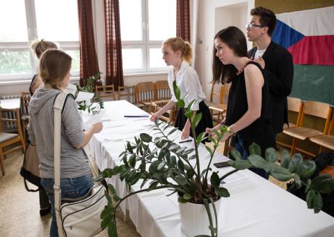 Studentské volby na Gymnáziu Na Vítězné pláni