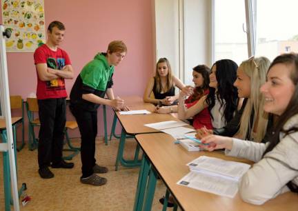 Studentské volby na SŠOGD Praktik v Olomouci