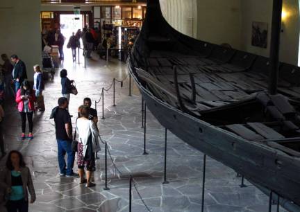 Muzeum vikingských lodí.