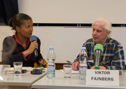 Viktor Fajnberg, jeden z "osmi statečných", který v roce 1968 protestovali na Rudém náměstí proti invazi do Československa.