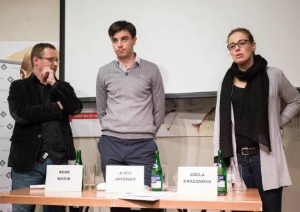 Ve středu 4. 11. 2015 proběhla debata s ukrajinským politickým vězněm Jurijem Jacenkem.
