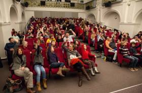Na konci projekce se do hlasování o nejlepším filmu zapojili i rodiče Na konci projekce se do hlasování o nejlepším filmu zapojili i rodiče