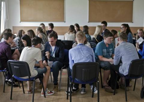 Projektu se účastnili také slovenští a polští studenti,